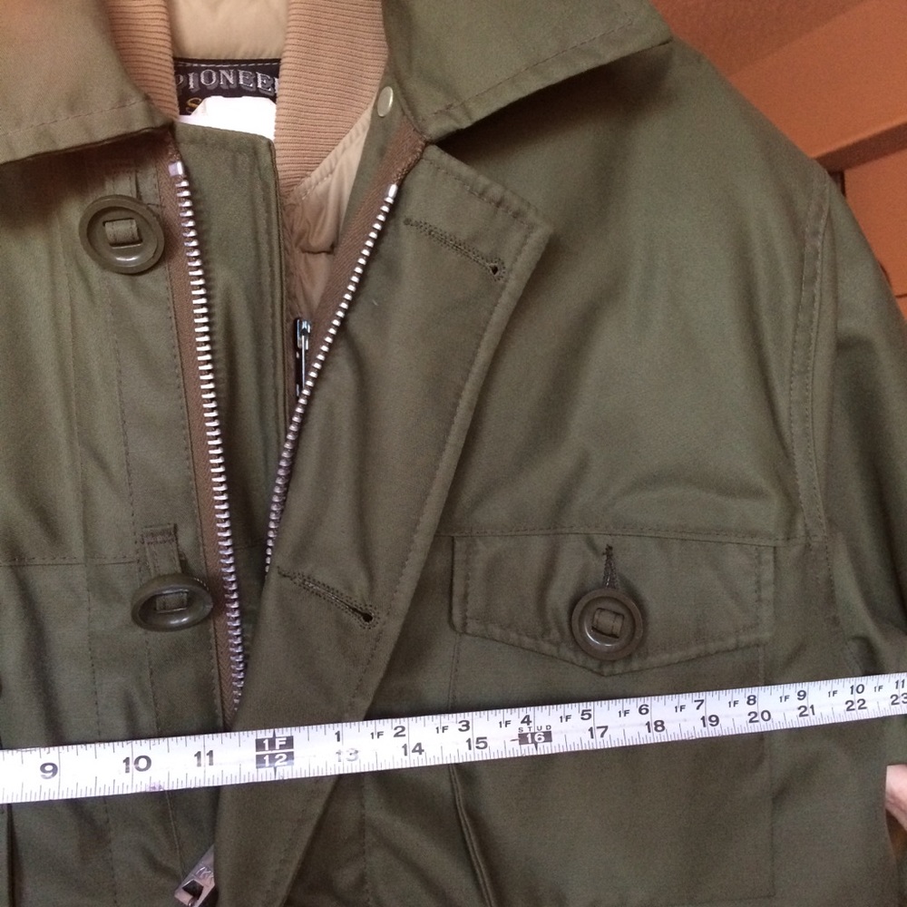 XXL Men vintage army jacket canada goose down warm